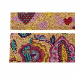 Drrmatta DKD Home Decor Gummi Multicolour 2 antal Kokosfiber (6