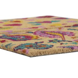 Drrmatta DKD Home Decor Gummi Multicolour 2 antal Kokosfiber (6