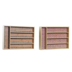 Besticks-sortering DKD Home Decor Bambu Kolonial Afrikan 25,5 x
