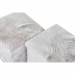 Allsidig lda DKD Home Decor Hopfllbar PU Tropiskt (2 antal) (3