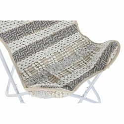 Trdgrdssoffa DKD Home Decor Vit Gr 74 x 65 x 90 cm