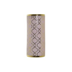 Vas DKD Home Decor Rosa Gyllene Porslin Orientalisk Kromad 14 x