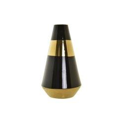 Vas DKD Home Decor Porslin Gyllene Dvobarvna Modern (19 x 19 x 3