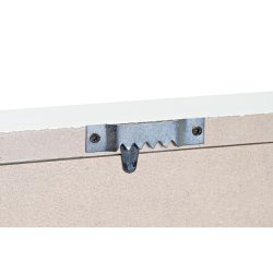 Vggspegel DKD Home Decor Vit Hus Urban 36 x 4 x 60 cm