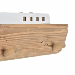 Vggmonterad rockhngare DKD Home Decor 91 x 8,5 x 20 cm Naturel