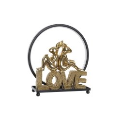 Belysning dekoration DKD Home Decor Love Kanin Harts (30 x 11 x