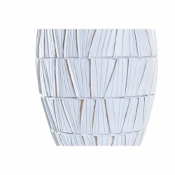 Vas DKD Home Decor Vit Harts Modern (19 x 19 x 60 cm)