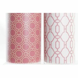 Paraplystll DKD Home Decor Kanvas Tr Orange Vit (23 x 23 x 54,