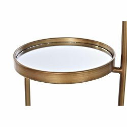 Hyllor DKD Home Decor 4 Hyllor Speglar Metall Koppar (43 x 35 x