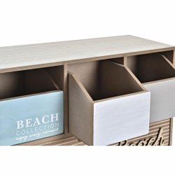 Smyckeskrin DKD Home Decor Tr Brun Turkos 34 x 14 x 24 cm