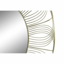 Vggspegel DKD Home Decor Gyllene Modern 60 x 4 x 60 cm