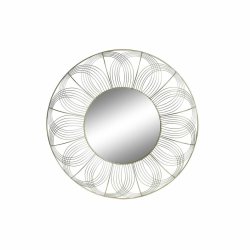 Vggspegel DKD Home Decor Gyllene Modern 60 x 4 x 60 cm