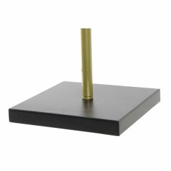 Bordslampa DKD Home Decor Svart Gyllene Metall 25 W 220 V 38 x 1