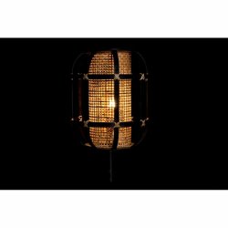 Bordslampa DKD Home Decor Svart Brun Kolonial 220 V 50 W (31 x 3