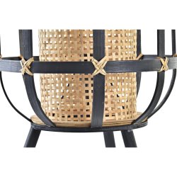 Bordslampa DKD Home Decor Svart Brun Kolonial 220 V 50 W (31 x 3