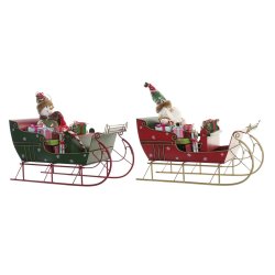 Julgranskula DKD Home Decor Metall (38 x 19 x 35 cm) (2 antal)