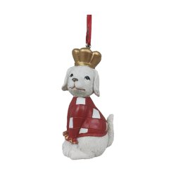 Julgranskula DKD Home Decor Harts djur (4,5 x 4 x 7 cm) (6 antal