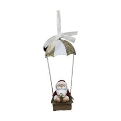 Julgranskula DKD Home Decor Harts Tomte (6,5 x 4 x 13,5 cm) (6 a