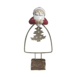 Julgranskula DKD Home Decor Harts (9 x 4,5 x 19,5 cm) (6 antal)