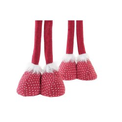 Prydnadsfigur DKD Home Decor Jul Gnom Polyester (22 x 10 x 73 cm