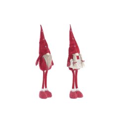 Prydnadsfigur DKD Home Decor Jul Gnom Polyester (22 x 10 x 73 cm