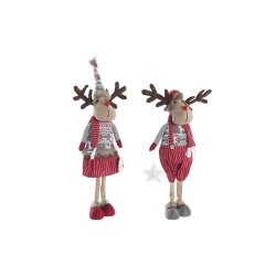 Prydnadsfigur DKD Home Decor Jul Ren Polyester (20 x 10 x 58 cm)