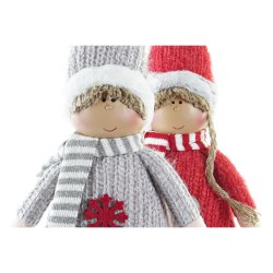 Prydnadsfigur DKD Home Decor Jul Docka Polyester (17 x 9 x 79 cm