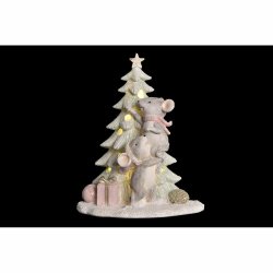 Julgranskula DKD Home Decor Mus Harts (13 x 8,5 x 16 cm) (2 anta