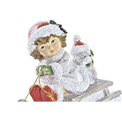 Julgranskula DKD Home Decor Harts (13 x 6 x 10,5 cm) (2 antal)