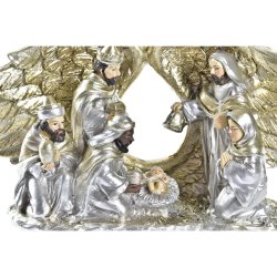 Julgranskula DKD Home Decor Harts (27,5 x 7 x 10,5 cm) (2 antal)