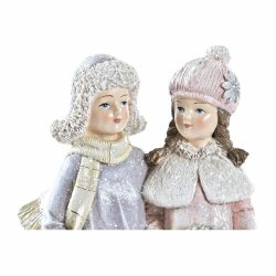 Julgranskula DKD Home Decor Harts Par (10,5 x 7 x 20,5 cm) (2 an