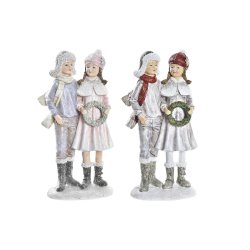Julgranskula DKD Home Decor Harts Par (10,5 x 7 x 20,5 cm) (2 an