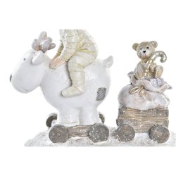 Julgranskula DKD Home Decor Harts Pojkar (13 x 6 x 13,5 cm) (2 a