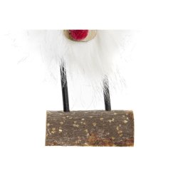 Julgranskula DKD Home Decor Polyester Ren (7 x 5 x 16 cm) (2 ant