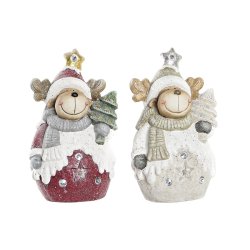 Julgranskula DKD Home Decor Ren Magnesium (24 x 17 x 39 cm) (2 a