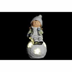 Julgranskula DKD Home Decor Pojkar Magnesium (21,5 x 20 x 39 cm)