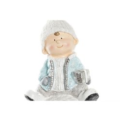 Julgranskula DKD Home Decor Pojkar Magnesium (21,5 x 20 x 39 cm)