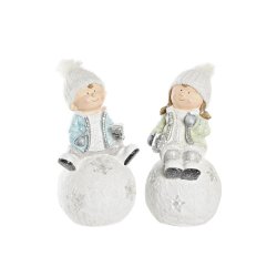 Julgranskula DKD Home Decor Pojkar Magnesium (21,5 x 20 x 39 cm)
