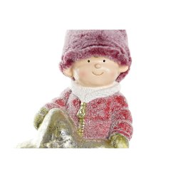 Julgranskula DKD Home Decor Pojkar Magnesium (25,5 x 18,5 x 55 c