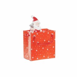 Julgranskula DKD Home Decor Harts Tomte (3,5 x 2,5 x 4 cm) (4 an