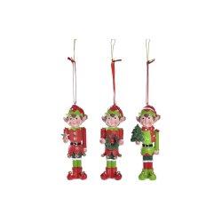 Julgranskula DKD Home Decor Harts lva (5 x 4 x 14 cm) (3 antal)