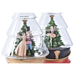 Belysning dekoration DKD Home Decor Jul Rd Vit (15 x 13,5 x 24