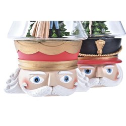 Belysning dekoration DKD Home Decor Jul Rd Vit (15 x 13,5 x 24
