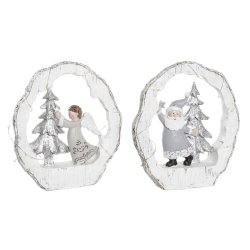 Julgranskula DKD Home Decor Harts (17 x 4,5 x 19 cm) (2 antal)