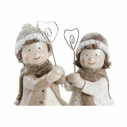 Julgranskula DKD Home Decor Harts Pojkar (9 x 6 x 19,5 cm) (2 an