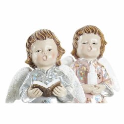 Julgranskula DKD Home Decor Harts ngel (7 x 5 x 13 cm) (2 antal