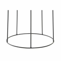 Kruka DKD Home Decor Naturell Svart Metall Kolonial Fibrer (30 x