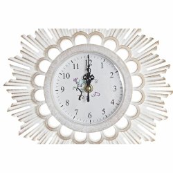 Vggklocka DKD Home Decor Speglar PP (25 x 2,5 x 25 cm) (2 antal