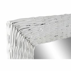 Vggspegel DKD Home Decor Vit Cottage Fltning 87 x 4 x 147 cm
