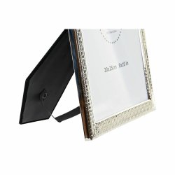 Fotoram DKD Home Decor Silvrig Metall Shabby Chic 22 x 2 x 27 cm